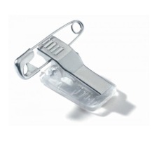 DURABLE Badge avec pince combin transparent, 40x75mm 50 pcs., 8157/19