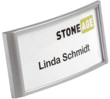 DURABLE Namensschild CLASSIC 75x34mm 10 Stck mit Magnet, 854223