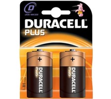 DURACELL Batterie Plus Mono D 1.5V Mono/LR20/D 2 Stck, 019171