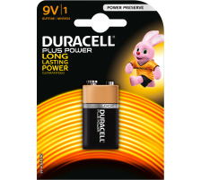 DURACELL Batterie Plus 9V E-Block/6LF22 1 Stck, 105485