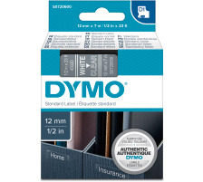 DYMO Ruban D1 blanc/transp. 12mm/7m, S0720600