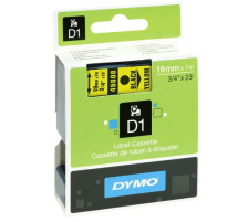 DYMO Ruban D1 noir/jaune 19mm/7m, S0720880