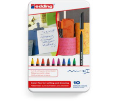 EDDING Stilos fibre 1200 Met. 1mm 10 pcs. ass. tui, 1200-E10