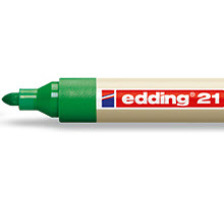 EDDING Permanent Marker 21 1.5-3mm vert, 21-4