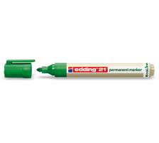 EDDING Permanent Marker 21 1.5-3mm vert, 21-4