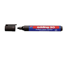 EDDING Marqueur permanent 30 noir, 30-1