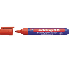 EDDING Marqueur permanent 30 rouge, 30-2