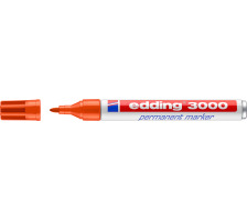 EDDING Permanent Marker 3000 1,5-3mm orange, 3000-6