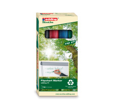 EDDING Flipchart Marker 3000 1,5-3mm 4er Etui, 31-E-4