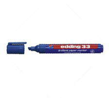EDDING Marqueur permanent 33 bleu, 33-3