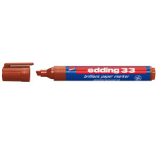 EDDING Permanent Marker 33 1-5mm braun, 33-7