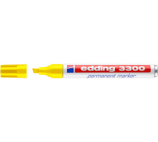 EDDING Permanent Marker 3300 1-5mm gelb, 3300-5