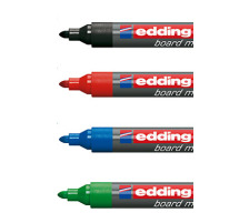 EDDING Boardmarker 360 1.5-3mm 4 couleurs ass., 360-E4