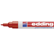 EDDING Marqueur permanent 400 -1mm rouge, 400-2