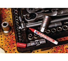 EDDING Marqueur permanent 400 -1mm rouge, 400-2