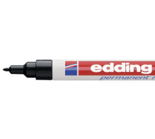 EDDING Marqeur permanent 400 1mm noir Blister, 400BLI-1