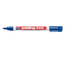 EDDING Marqeur permanent 400 1mm bleu Blister, 400BLI-3