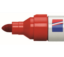 EDDING Marqueur permanent 550 3-4mm rouge, 550-2
