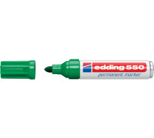 EDDING Permanent Marker 550 3-4mm grn, 550-4