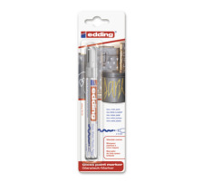 EDDING Paintmarker 750 2-4mm argent Blister, 750BLICRE