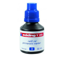 EDDING Recharge T25 bleu 30ml, T-25-3