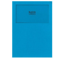 ELCO Sichthlle Ordo Classico A4 intensivblau,o.Linien 100 Stk., 29469.32