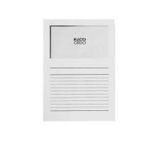 ELCO Dossier Ordo 120g A4 blanc, fentre 100 pcs., 29489.1