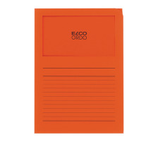 ELCO Sichthlle Ordo 120g A4 orange, Fenster 100 Stck, 29489.82