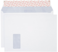 ELCO Enveloppe Premium a/fenêtre C4 120g, blanc 250 pcs., 34894