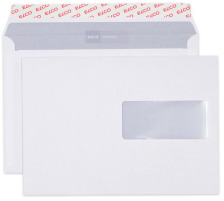 ELCO Enveloppe Classic a/fentre C5 100g, blanc 500 pcs., 37896