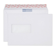 ELCO Enveloppe Power a/fentre C5 125g, blanc 500 pcs., 50299