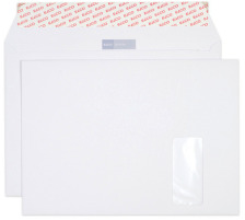 ELCO Enveloppe power fênetre re C4 120g, blanc, sticker 250 pcs., 50403
