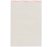 5 X ELCO Bloc-notes quadrill 4mm A4 gris,recycling,65gm2 100 flls., 73311.27
