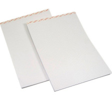 5 X ELCO Notizblock kariert 4mm A4 weiss, 70gm2 100 Blatt, 73421.17