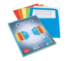 ELCO Sichthlle Ordo 120g A4 5-farbig, Fenster 10 Stck, 73695.00