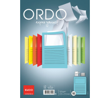 ELCO Sichthlle Ordo 120g A4 blau, Fenster 10 Stck, 73695.31