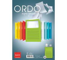 ELCO Sichthlle Ordo 120g A4 grn, Fenster 10 Stck, 73695.62