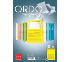 ELCO Sichthlle Ordo 120g A4 gelb, Fenster 10 Stck, 73695.72