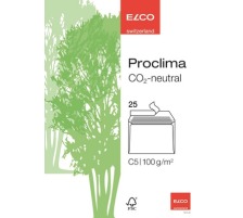 ELCO Envelope proclima C5 100g,recycling 25 pcs., 74270.2