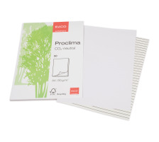 ELCO Bloc notes Proclima A4 en blanc, 70g 50 feuilles, 74301.14