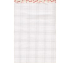 ELCO Bloc-notes quadrill 4mm A5 blanc, 70gm2 2x100 flls., 74430.17