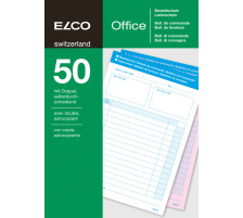 ELCO Commande/Bon Livraison A5 60g 50x2 flls., 74593.19