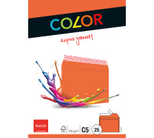 ELCO Enveloppe Office s/fenêtre C5 100g, orange 25 pcs., 74618.82