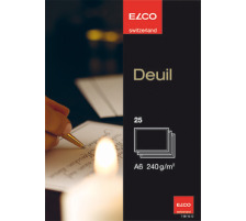 ELCO Cartes A6 240g, blanc 25 pcs., 79816.12