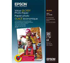 EPSON Value Photo Paper A4 InkJet 183g 20 feuilles, S400035