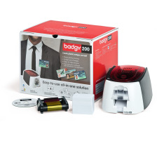 EVOLIS Drucker Plastikkarten Badgy 200 Farbband, 100 Karten, 19891