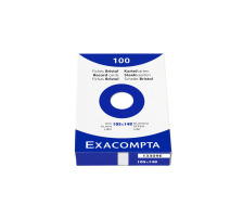 EXACOMPTA Cartes-fiche blanco A6 blanc 100 pcs., 13309E