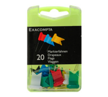 EXACOMPTA Marquers 16mm ass. 20 pcs., 14099E