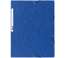 EXACOMPTA Gummibandmappe A4 blau, 55502E