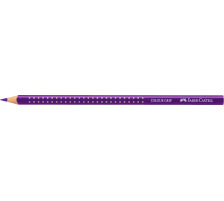 FABER-CASTELL Crayon de couleur Colour Grip violet, 112428